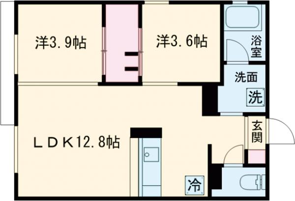 グランクレーア南砂の間取り