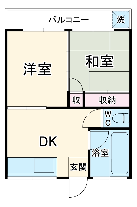 シーナハイツⅢの間取り