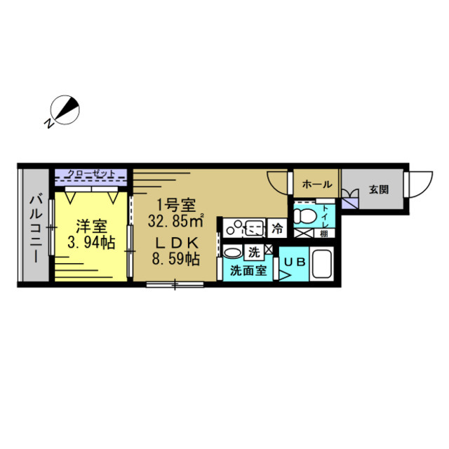 ル・カンフリエ北小金の間取り