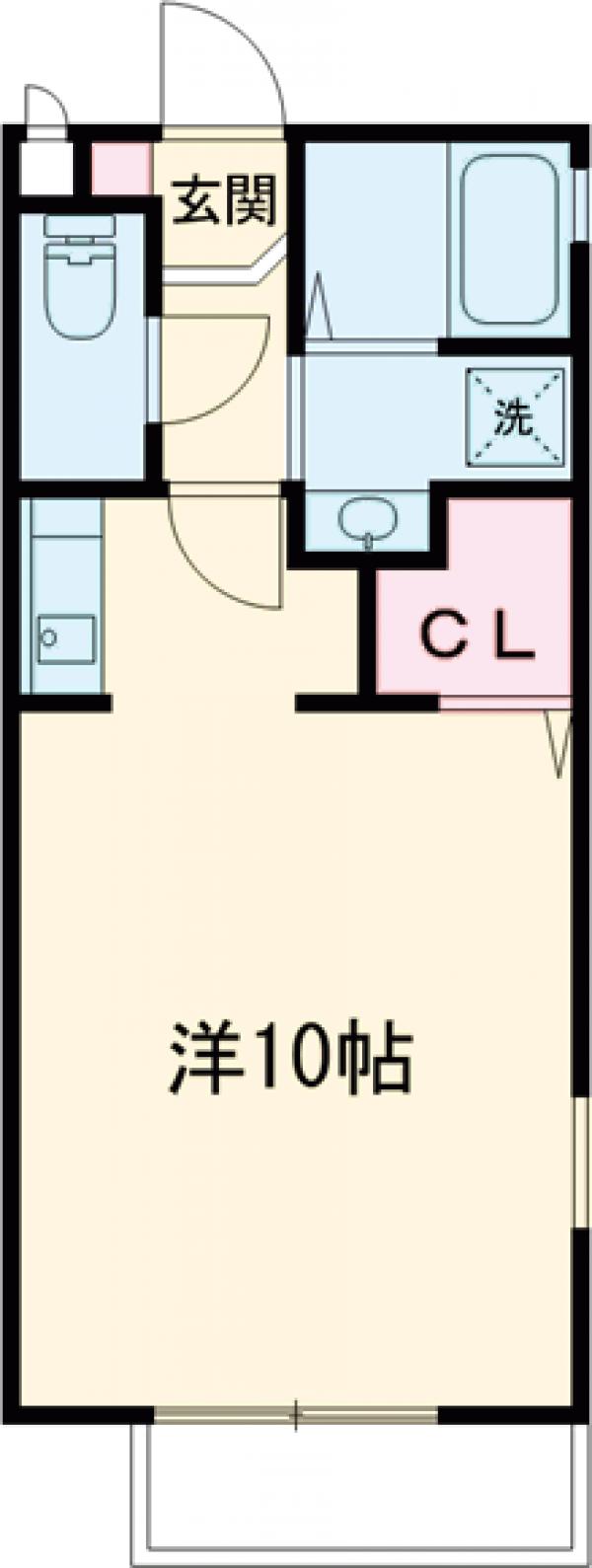 メゾン・ド・サンシャインⅢの間取り