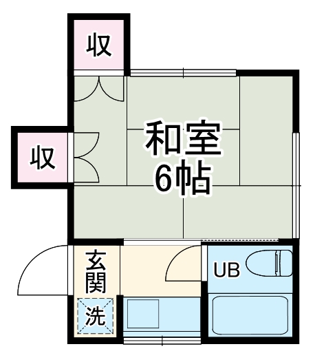 コーポ山宗の間取り
