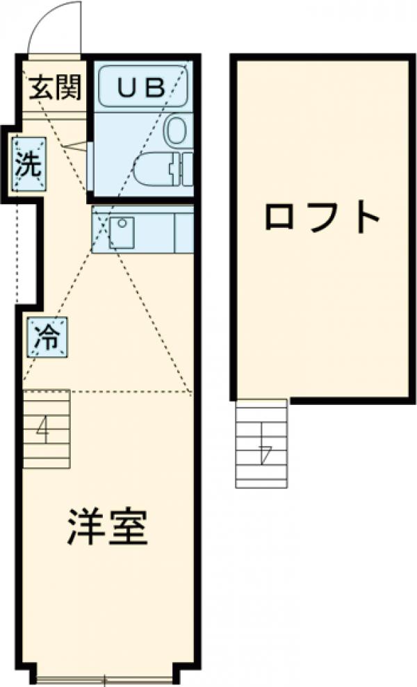 ウィル東府中2の間取り