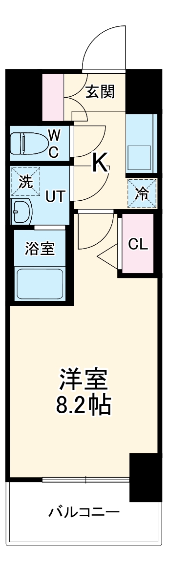Ｓ－ＲＥＳＩＤＥＮＣＥ庄内通の間取り