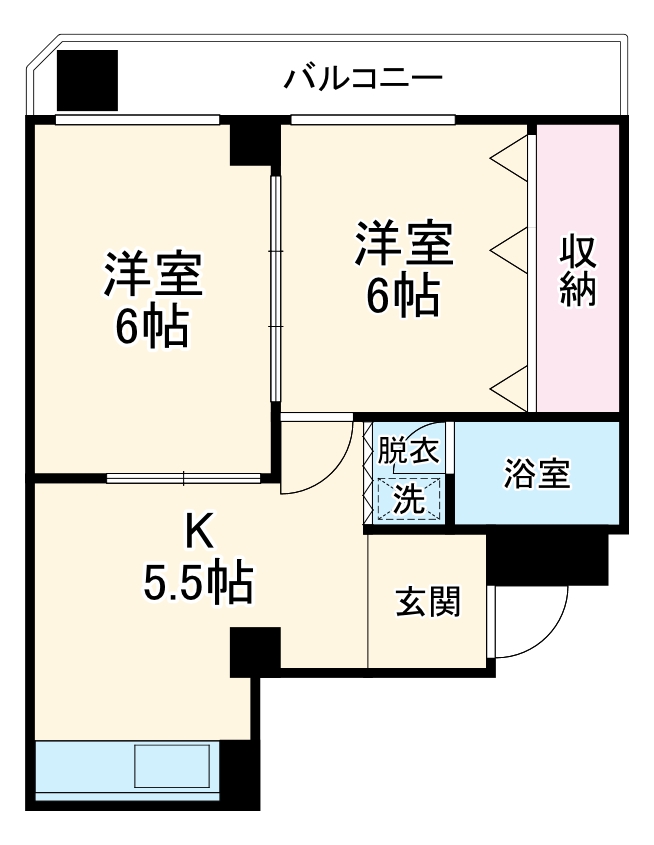サンビラ大手前の間取り