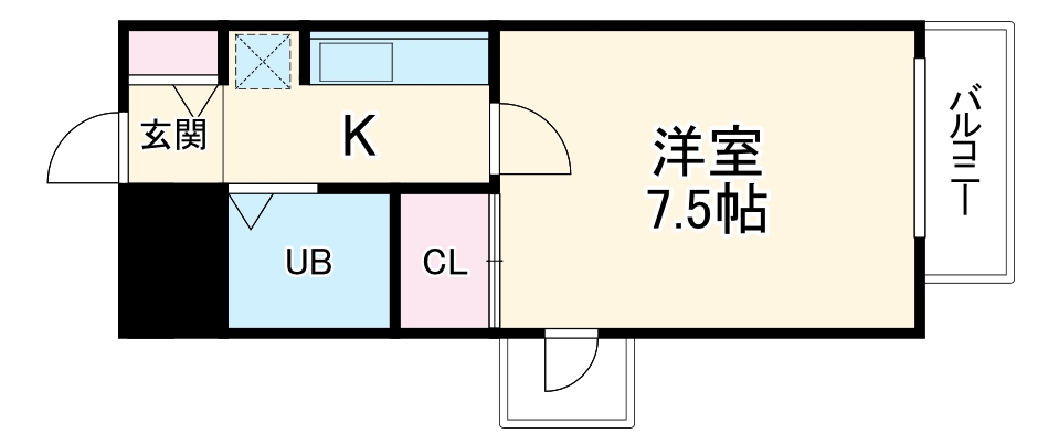 マシオン桜井の間取り