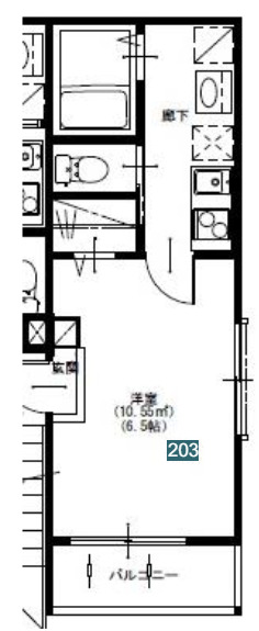 メルディア北小岩3丁目の間取り