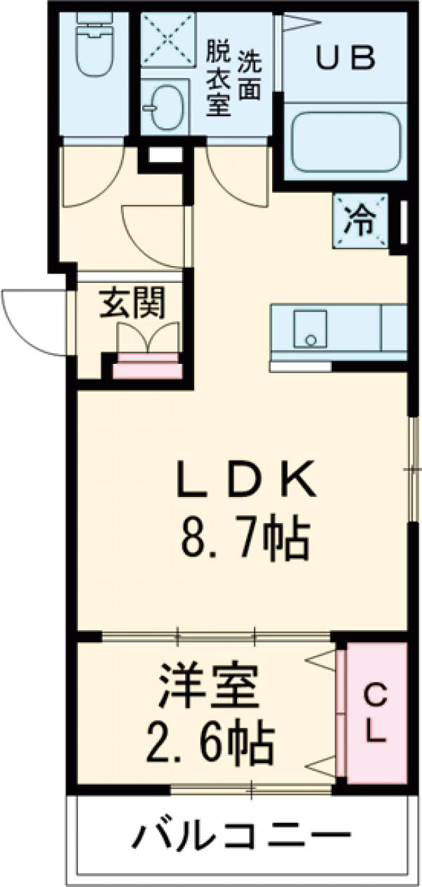 KLEIS町田の間取り