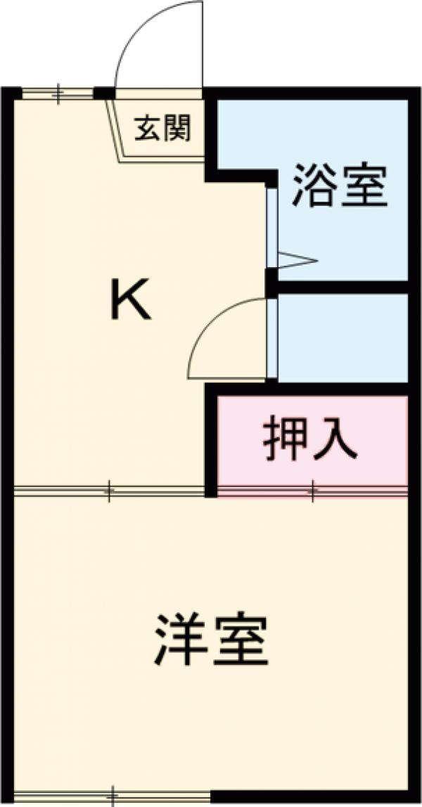 フォーブル谷上A棟の間取り