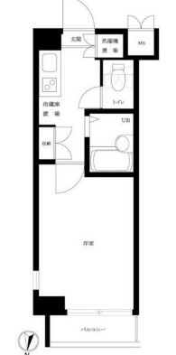 ルーブル中野新橋の間取り