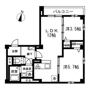 Modern Crowd Chibaの間取り
