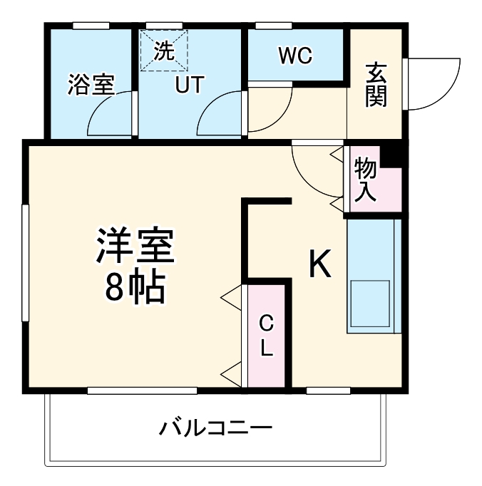 エステートの間取り