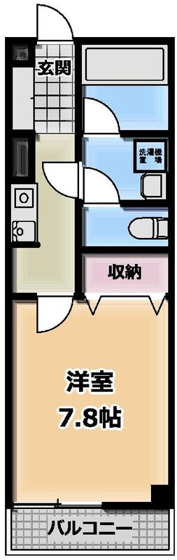 ハイツ・ルミエールの間取り