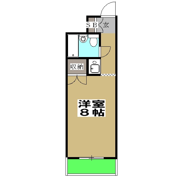 SHIOEハイツアネックスの間取り