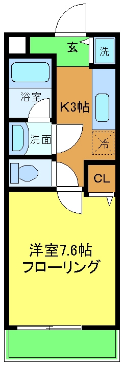 メリー・ヤード泉の間取り