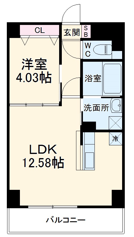 GRANDUKE代官町reversoの間取り