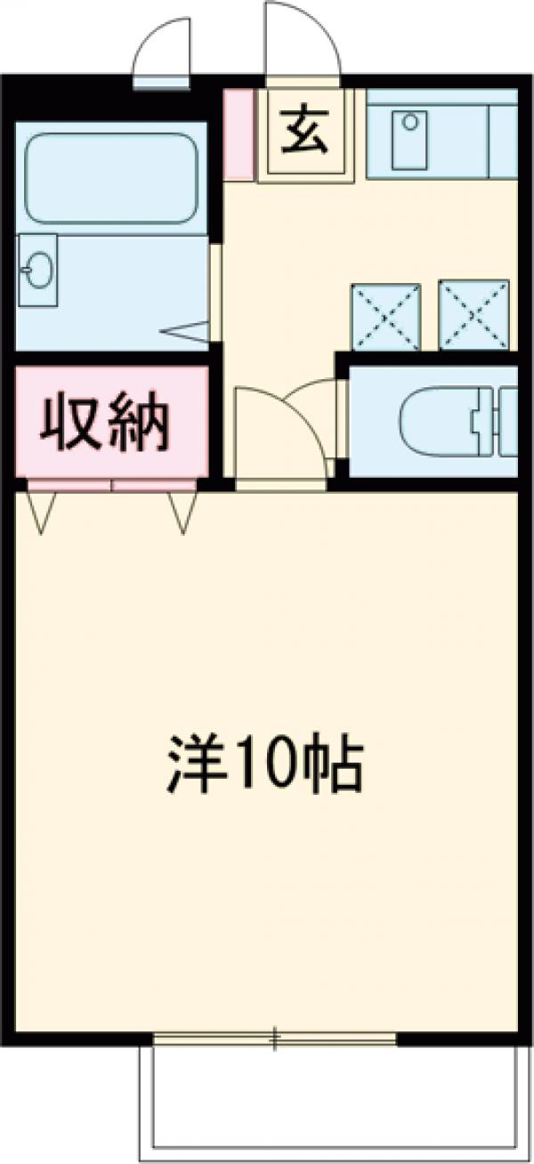 トミーハイツアルカディアの間取り
