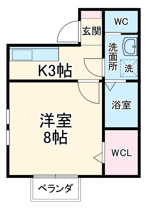 タウンコートの間取り