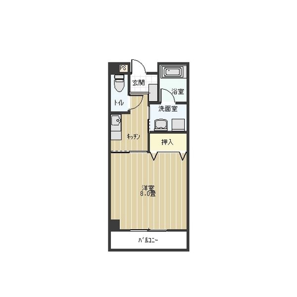 ノースフレンドビルの間取り