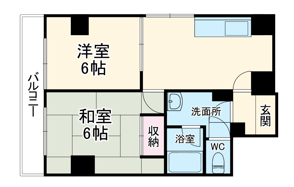 相模原プライムマンションの間取り