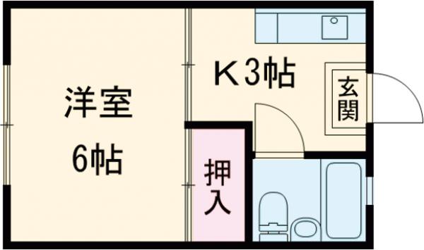 コムホート27の間取り