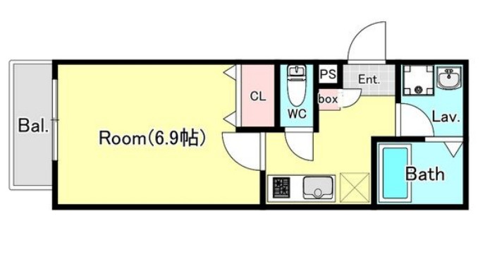 エステイトB狭山南入曽の間取り