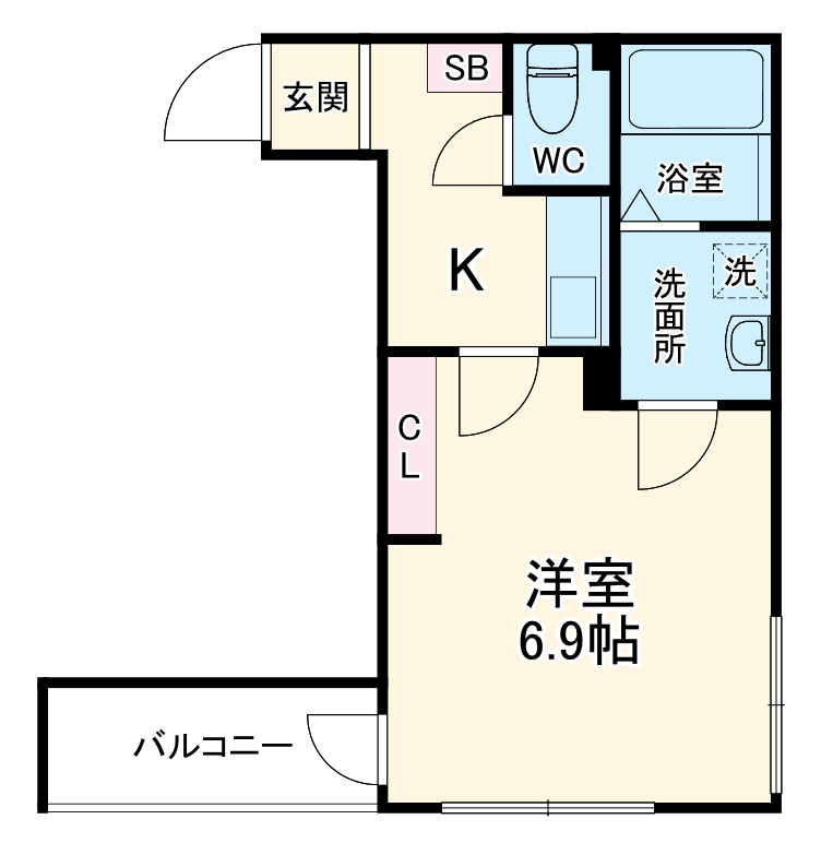 ミツキョートランジットの間取り