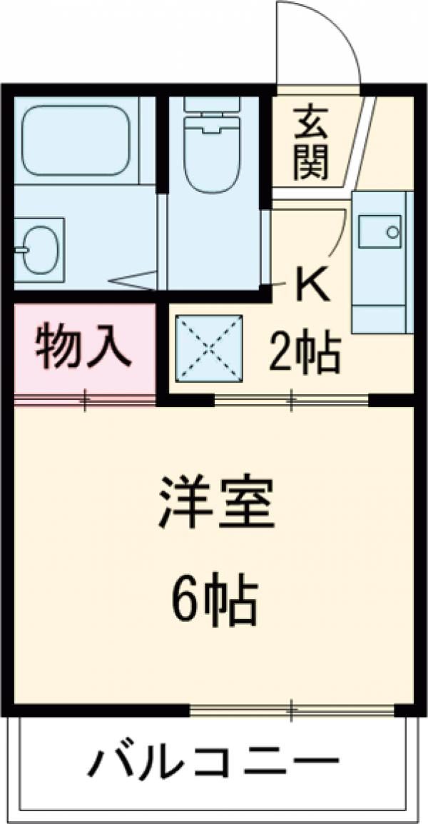 シャトル森野の間取り