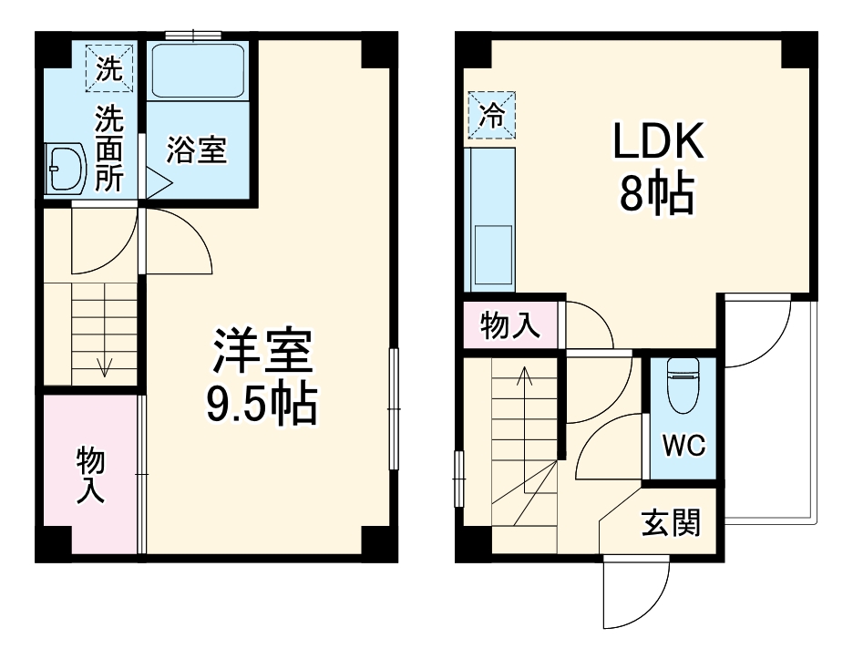 アルカス千本通の間取り