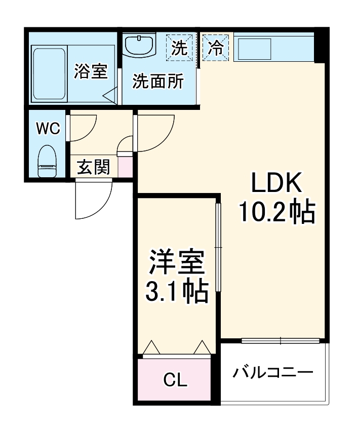 Jack miyoshiⅢの間取り