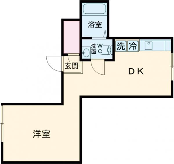 ドミールK西荻南の間取り