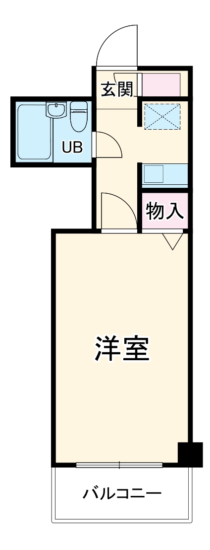 南林間IMビルの間取り