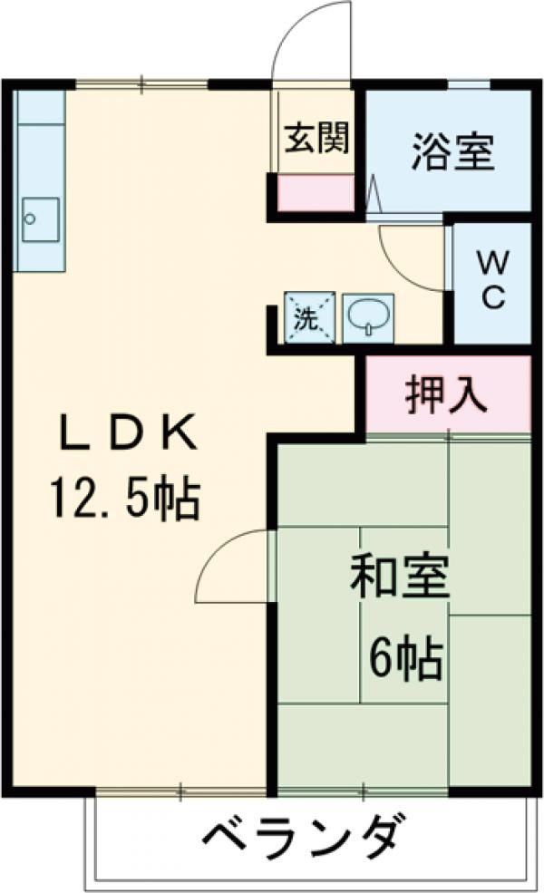 アネックス峯尾の間取り