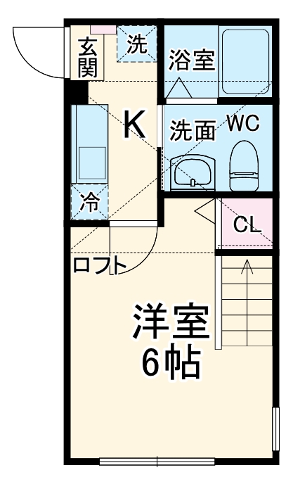 リベルテ相模原の間取り