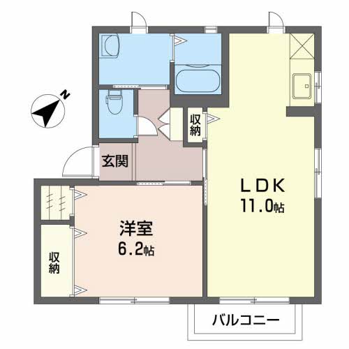 ステラ泉町の間取り