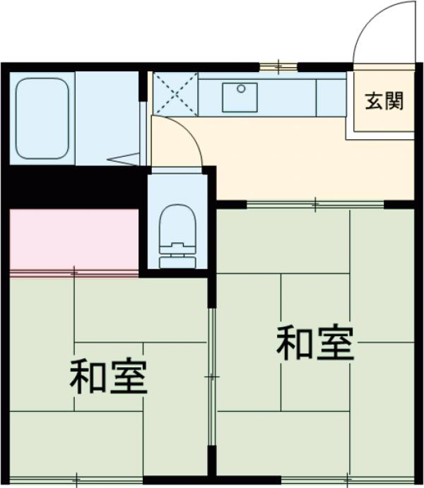 シティハウス馬頭の間取り