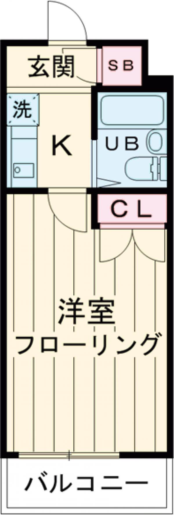 ダイホープラザ桜上水の間取り