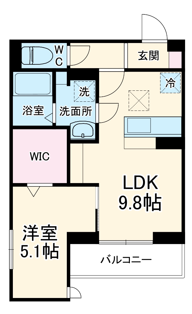 D Paina 神大寺の間取り