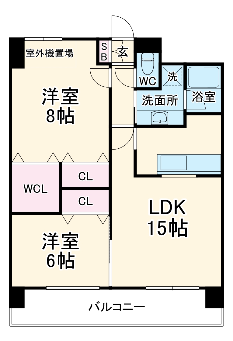 AZALEE UEZONOの間取り