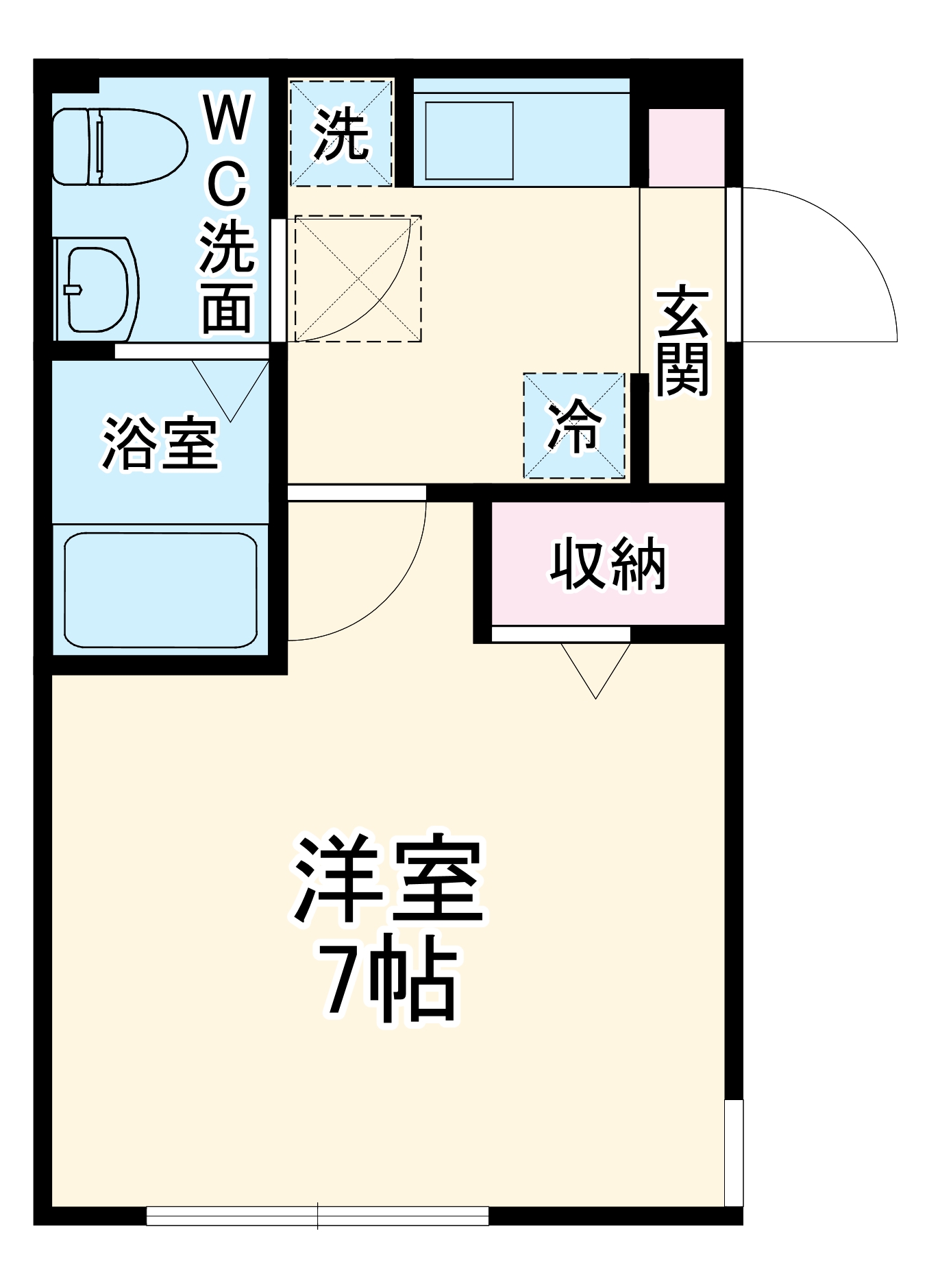 アザーレ・ソラ相武台の間取り