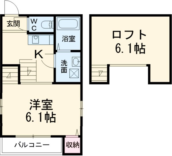 ハーモニーテラス名駅南の間取り