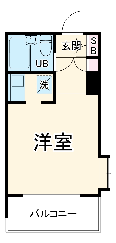 ライオンズマンション横浜第三の間取り