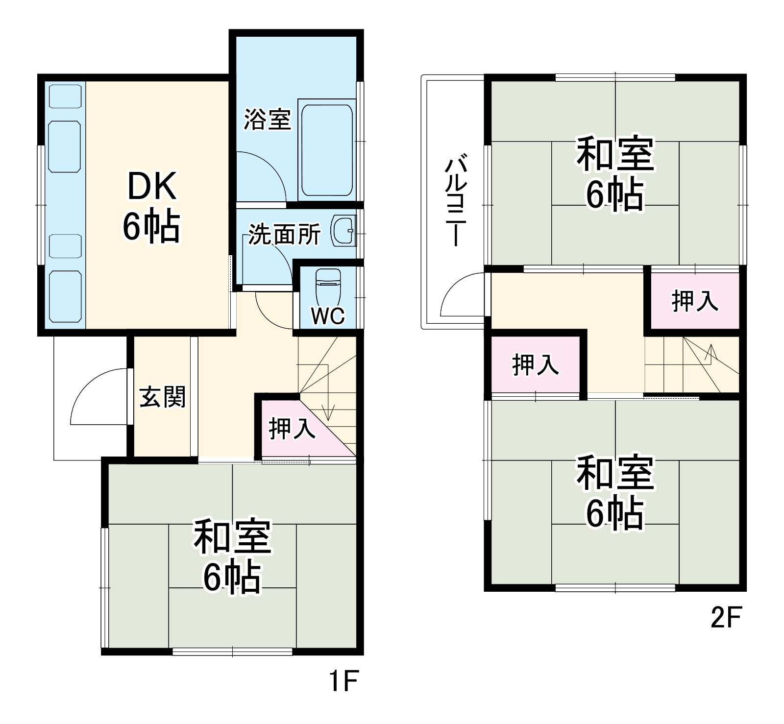 妙典戸建ての間取り