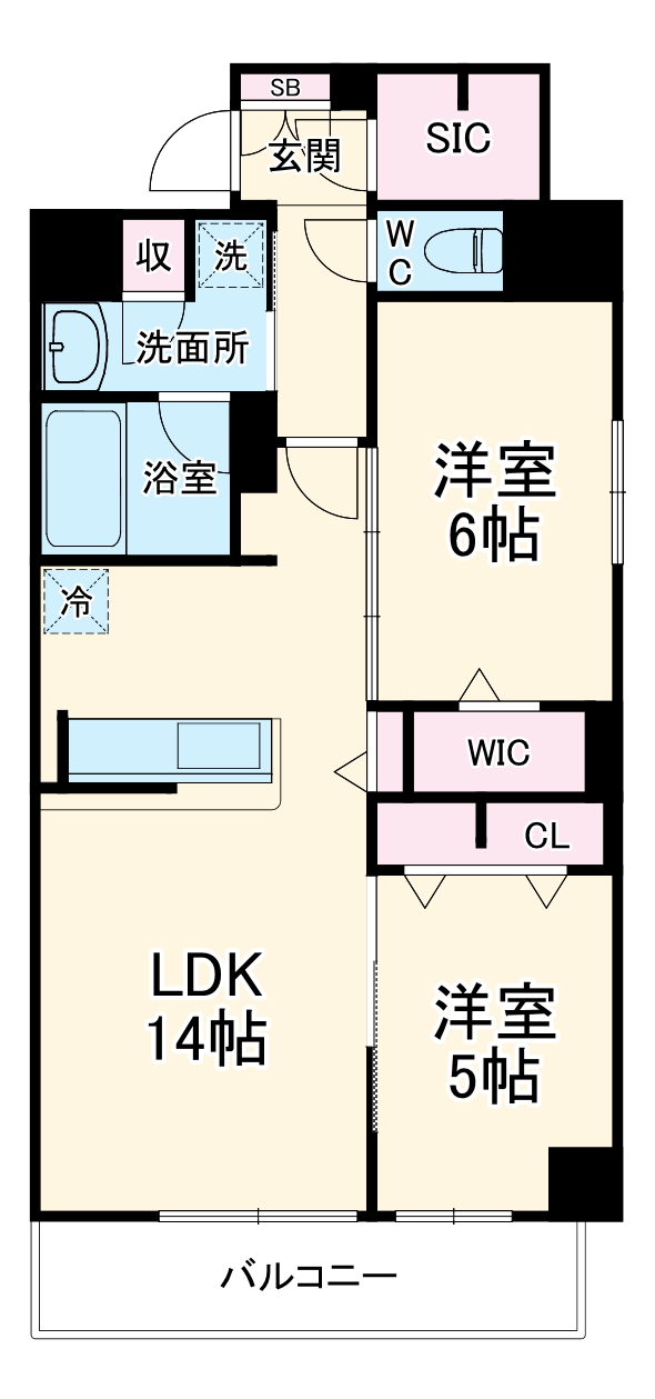 CASA DE ALIVIOの間取り
