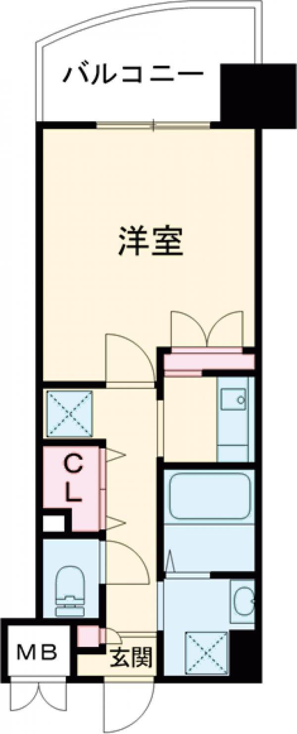 サムティ筥崎宮前の間取り