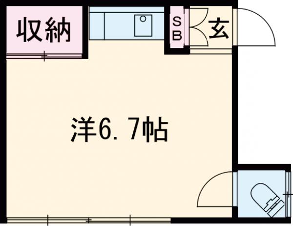宍戸荘の間取り