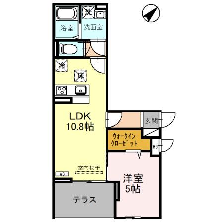 ラポーム北戸田の間取り
