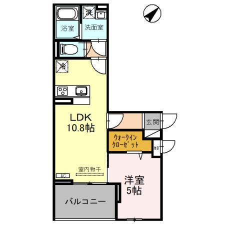 ラポーム北戸田の間取り