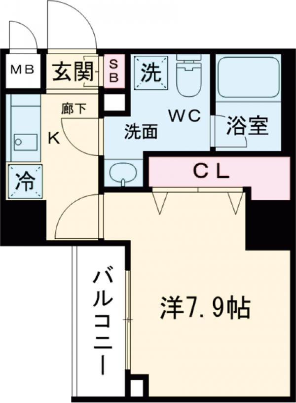 レガリス大塚の間取り