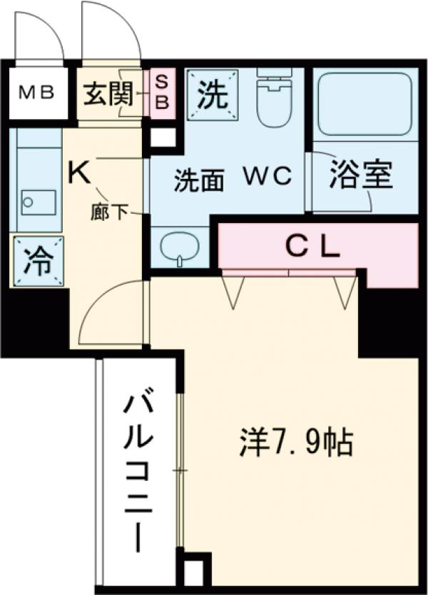 レガリス大塚の間取り