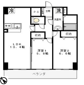 クラティオの間取り